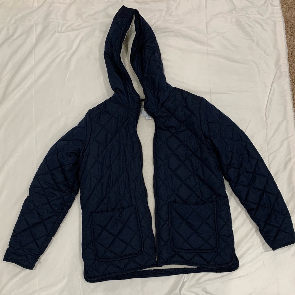 Old Navy Women's Quilted Sherpa Lined Jacket